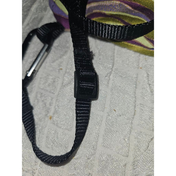 Vintage Nymf Women's Purple & Green Crossbody HandBag Purse (Made in the USA) - Picture 12 of 12